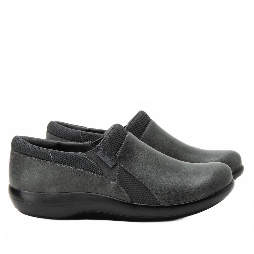 NEW ALEGRIA women's duette shoes in lil smokey